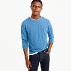 J.Crew Cotton-cashmere piqu&eacute; crewneck sweater