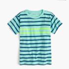 J.Crew Boys' neon double-striped T-shirt