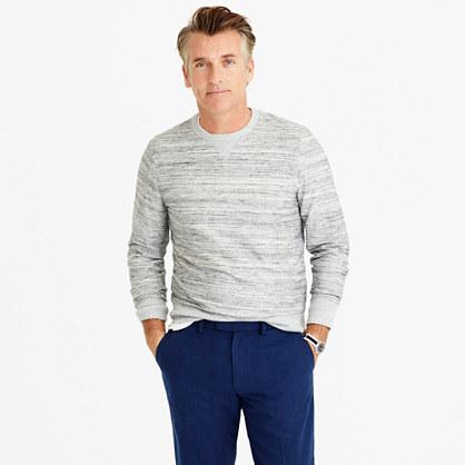 J.Crew Space-dyed reverse terry sweatshirt