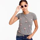 J.Crew Beaded ostrich T-shirt