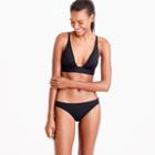 J.Crew Plunge V-neck bikini top