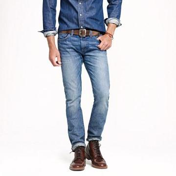 J.Crew 484 jean in vintage worn wash