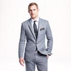 J.Crew Ludlow suit jacket in herringbone Italian cotton-silk