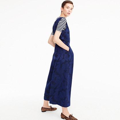 J.Crew Jacquard wrap jumpsuit