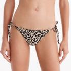 J.Crew String bikini bottom in leopard print