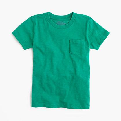 J.Crew Boys' slub pocket T-shirt