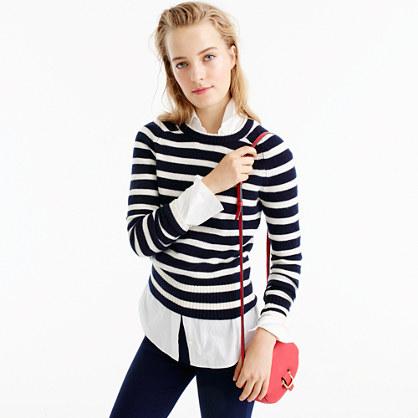 J.Crew Striped Holly sweater