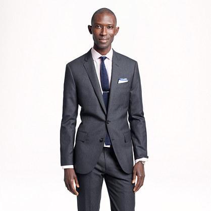 J.Crew Ludlow suit jacket with double vent in Italian wool