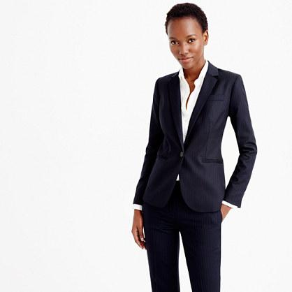 J.Crew Campbell blazer in pinstripe Super 120s wool