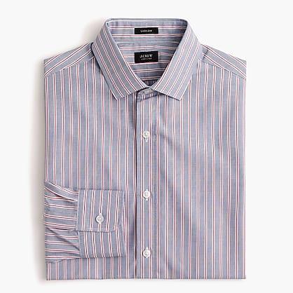 J.Crew Ludlow Slim-fit shirt in thin stripe