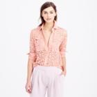 J.Crew Collection French lace shirt