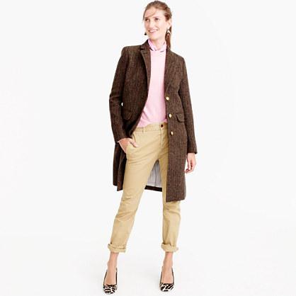 J.Crew Collection Rhodes topcoat in Scottish tweed