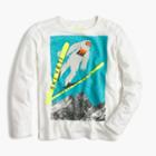 J.Crew Boys' long-sleeve Yeti skiing T-shirt