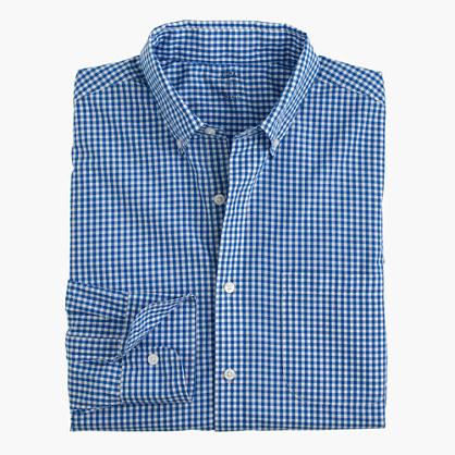 J.Crew Slim lightweight Secret Wash shirt in gingham