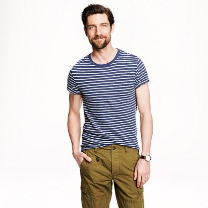 J.Crew Field knit stripe tee