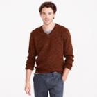 J.Crew Wallace & Barnes Italian wool V-neck sweater