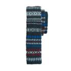J.Crew Boys' wool knit tie in forest Fair Isle