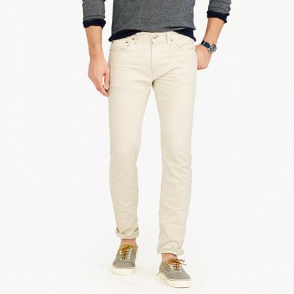 J.Crew 484 seeded jean in wheat