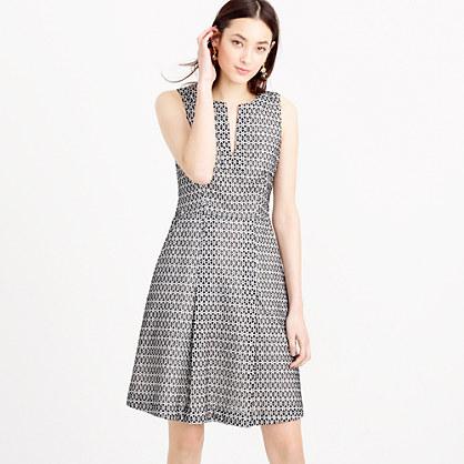 J.Crew Contrast eyelet dress