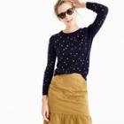 J.Crew Tippi sweater in embroidered stars