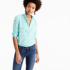 J.Crew Boy shirt in crinkle gingham