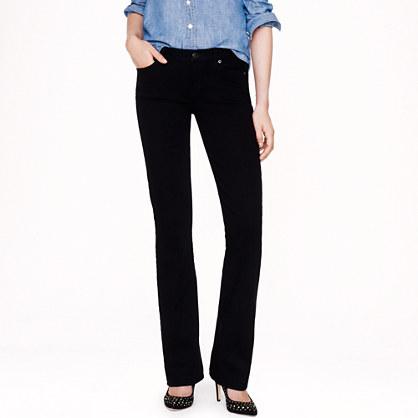 J.Crew Bootcut jean in pitch black wash
