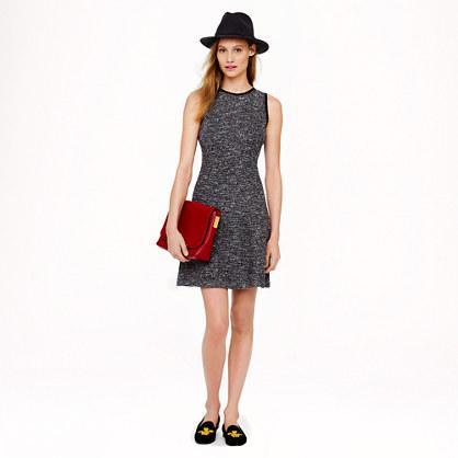 J.Crew Tweed flare dress