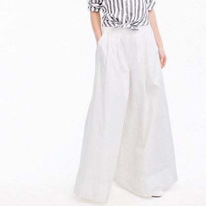 J.Crew Collection ultra wide-leg cotton pant