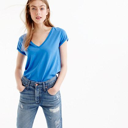 J.Crew V-neck T-shirt in Supima® cotton