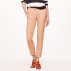 J.Crew Caf&eacute; capri in Caribbean tweed