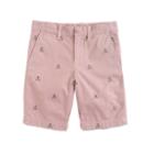 J.Crew Boys' embroidered Stanton short in pirate skulls & crossbones