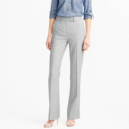 J.Crew Petite Preston pant in Super 120s wool