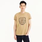 J.Crew Wallace & Barnes tiger graphic tubular T-shirt