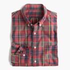 J.Crew Slim madras shirt in salmon fire