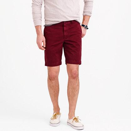 J.Crew 9" Stanton short in garment-dyed cotton