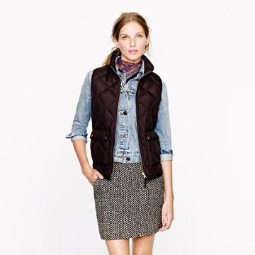 J.Crew Excursion quilted vest