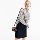 J.Crew 10 percent deck turtleneck in stripe