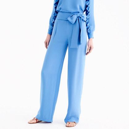 J.Crew Collection tie-waist pant