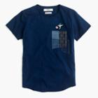 J.Crew FDMTL&trade; indigo-dyed boro T-shirt