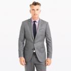 J.Crew Ludlow suit jacket in heathered Italian wool flannel