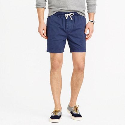J.Crew Knit dock short in garment-dyed cotton