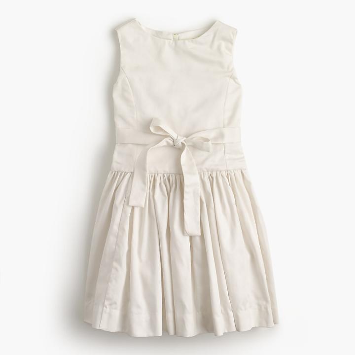 J.Crew Girls' tie-waist dress