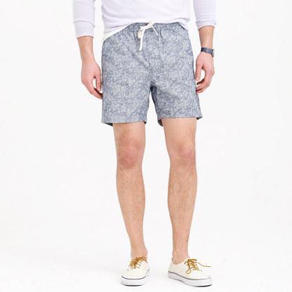 J.Crew Dock short in indigo floral