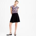 J.Crew Circle mini skirt in crinkle crepe