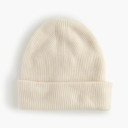 J.Crew Ribbed beanie with cherry patch