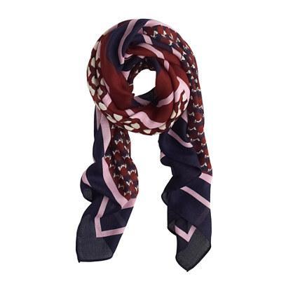 J.Crew Four square scarf
