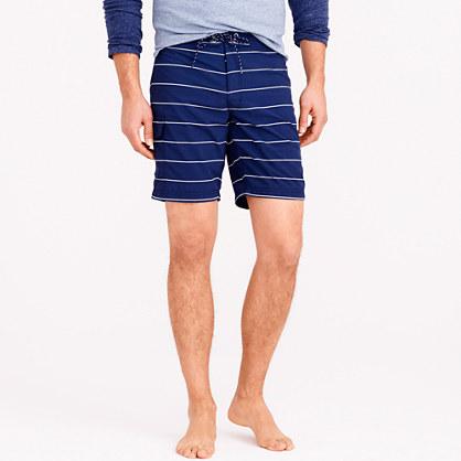 J.Crew 9" board short in stripe
