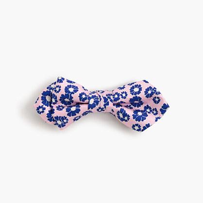 J.Crew Boys' silk bow tie in neon floral