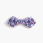 J.Crew Boys' silk bow tie in neon floral