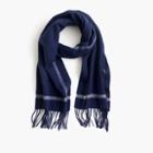 J.Crew Contrast scarf in everyday cashmere